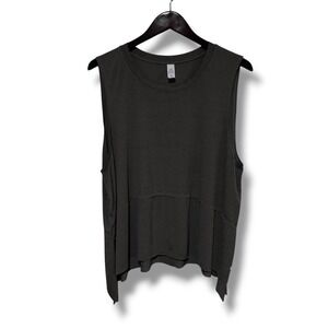 Club Social By‎ Jadelynn Brooke Tank Top Green Size XXL 23 x 26